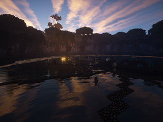 An arena patterned after that seen in the film, The Hunger Games: Catching Fire (2/2) Screenshot by Brent Calvelage